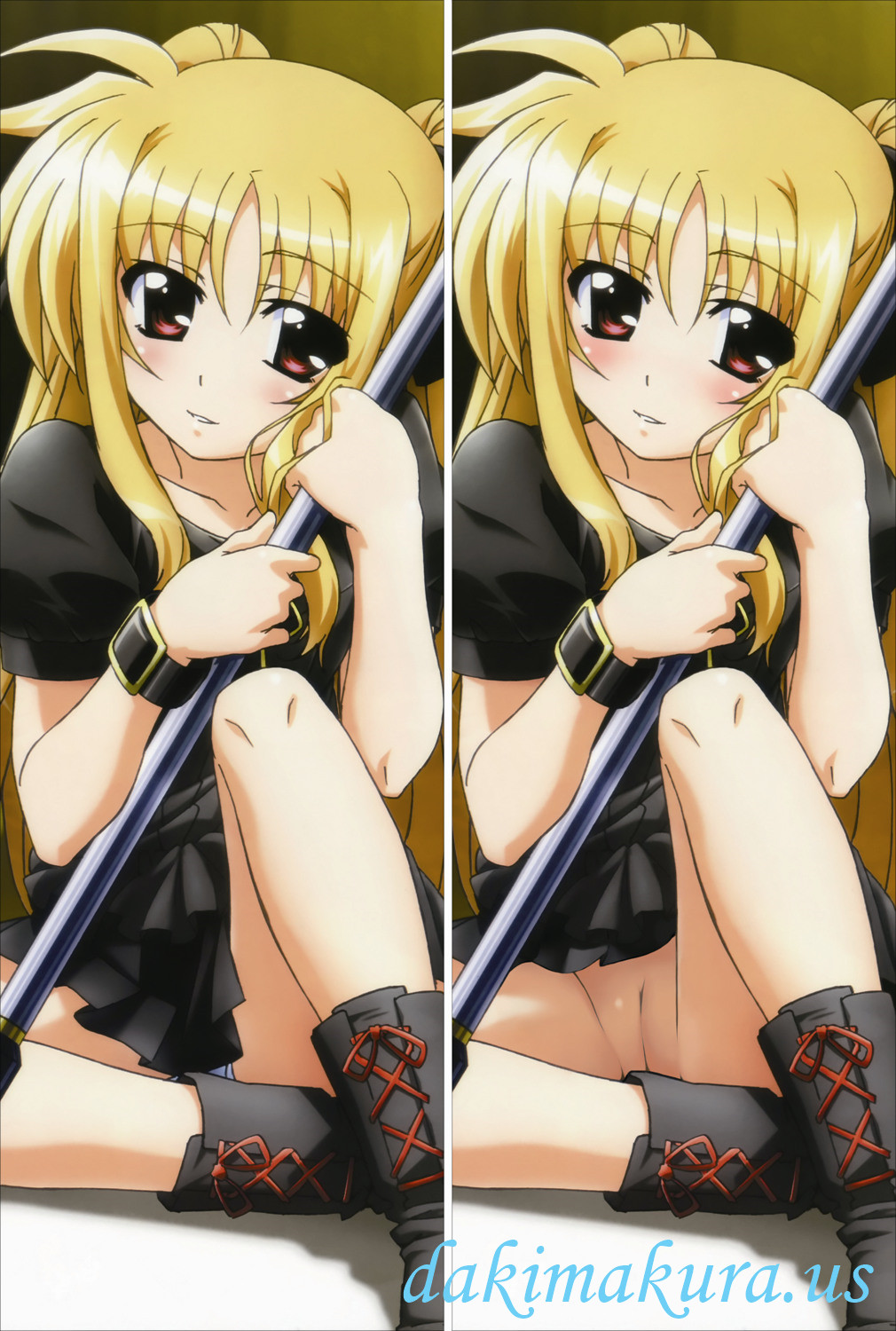 Magical Girl Lyrical Nanoha - Fate Testarossa Anime Dakimakura Pillow Cover